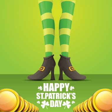 Aziz patrick günü arka plan vektör