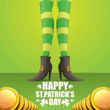 Aziz patrick günü arka plan vektör