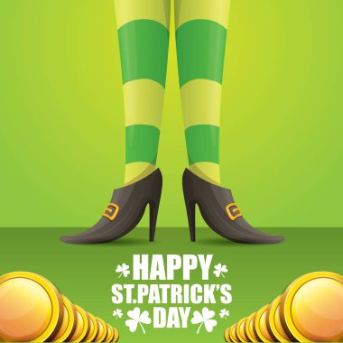 Aziz patrick günü arka plan vektör