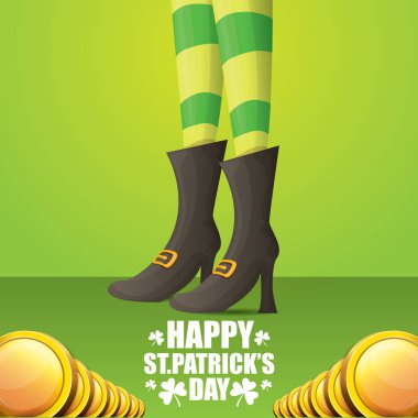 Aziz patrick günü arka plan vektör