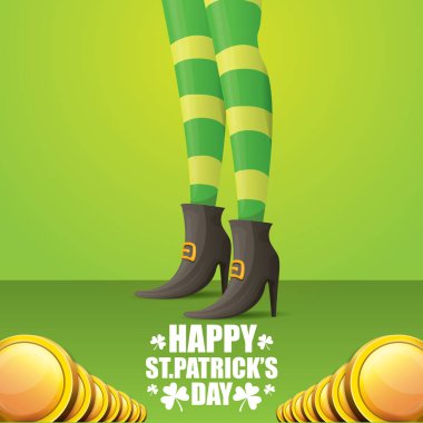 Aziz patrick günü arka plan vektör