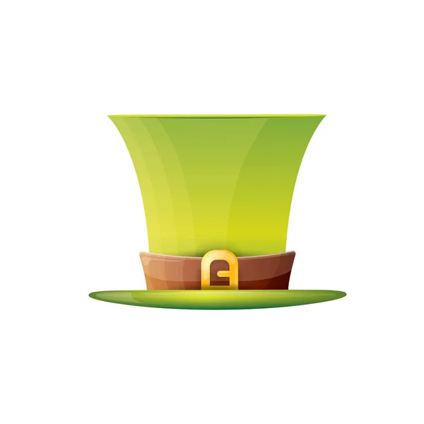 Vector saint patricks day poster with green hat — Stock Vector