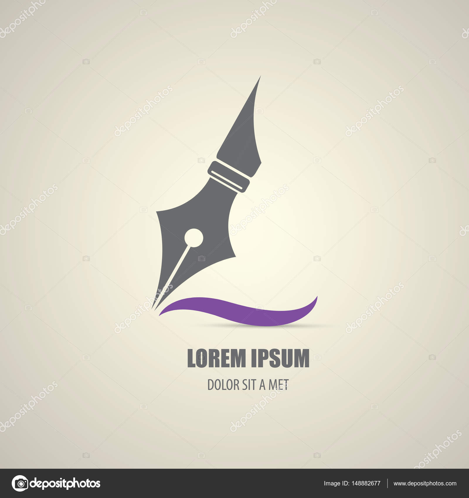 Fountain Pen Pen Logo Vector 78+ Thousand Ink Pen Logo Royalty