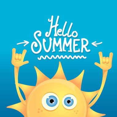 Merhaba yaz rock n roll poster. Yaz Partisi