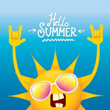 Merhaba yaz rock n roll poster. Yaz Partisi