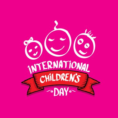 1 Haziran uluslararası çocuk gün arka plan.