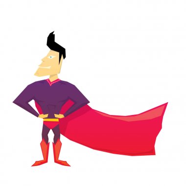 vektör komik çizgi roman süper kahraman