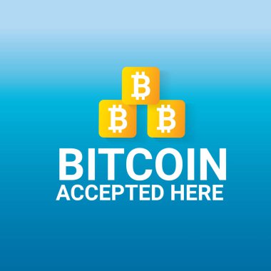 Bitcoin simge vektör. bitcoin simgesi