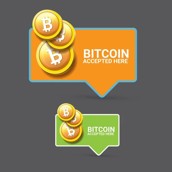 Bitcoin シンボルをベクトルします。bitcoin アイコン — ストックベクタ