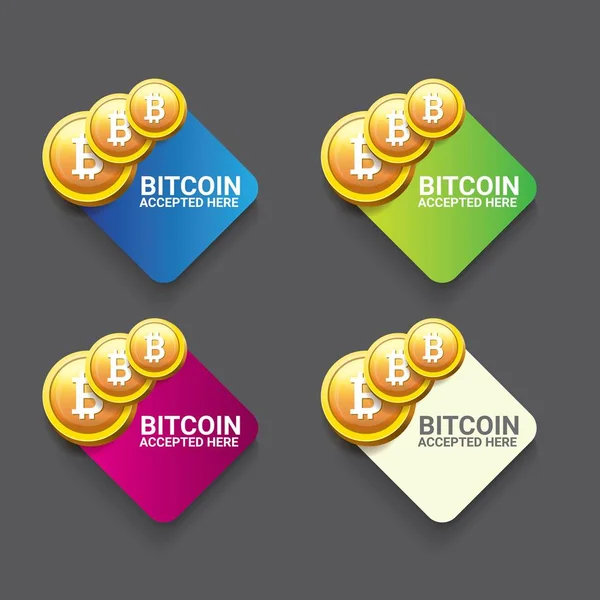 Bitcoin simge vektör. bitcoin simgesi