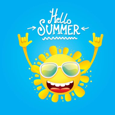 Merhaba yaz rock n roll poster. Yaz Partisi