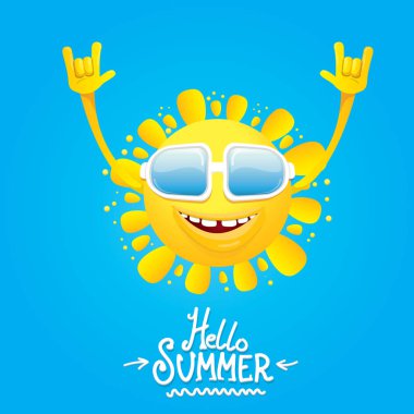 Merhaba yaz rock n roll poster. Yaz Partisi