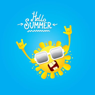 Merhaba yaz rock n roll poster. Yaz Partisi