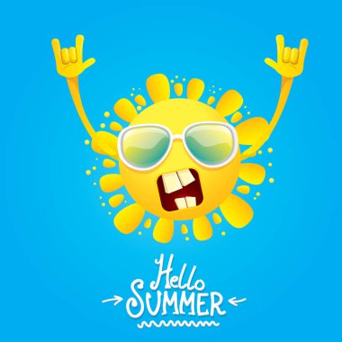 Merhaba yaz rock n roll poster. Yaz Partisi