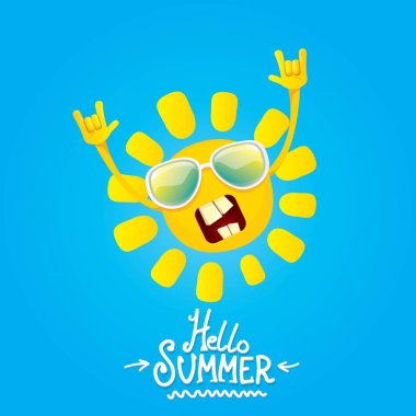 Merhaba yaz rock n roll poster. Yaz Partisi