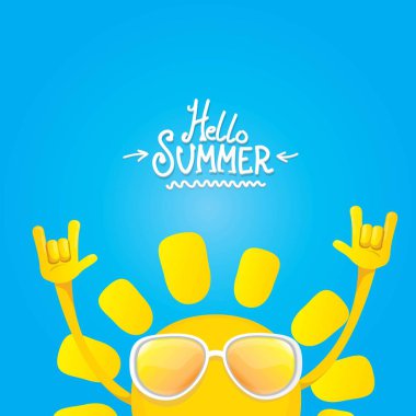 Merhaba yaz rock n roll poster. Yaz Partisi