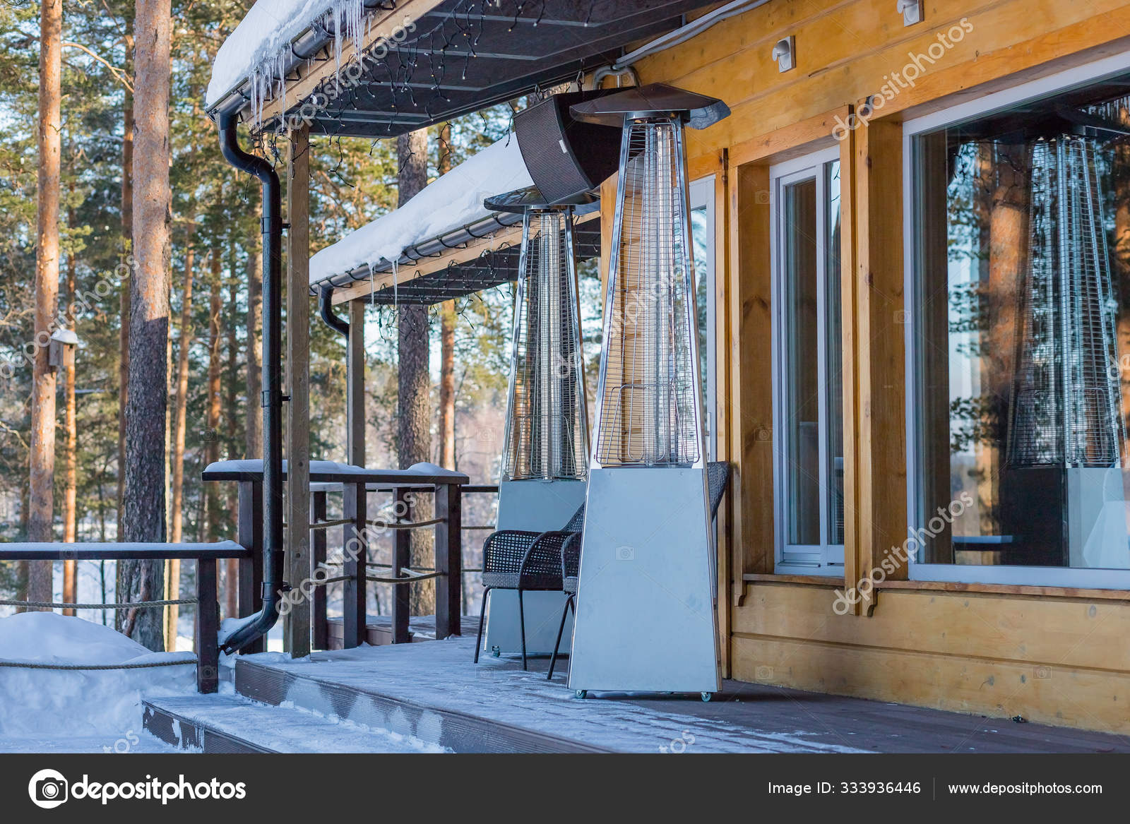 Heat Lamp Winter Outdoor Heater Outdoor Heater Cover All-Weather