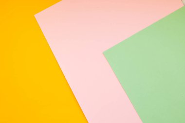 Geometrik Renkli Kağıt Arkaplanı. Boşluğu kopyala