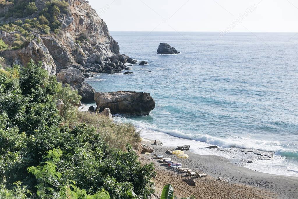 Beautiful mediterranean beach 