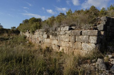Antik taş duvar 