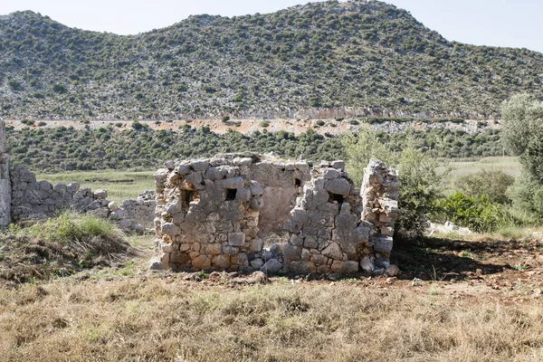 Ερείπια της αρχαίας Andriyake στην Τουρκία — Φωτογραφία Αρχείου