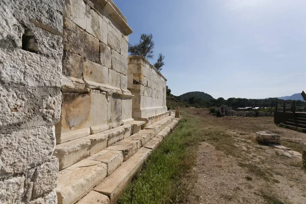 Ruins of ancient Andriyake in Turkey — Stock Photo, Image