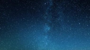 Yıldızlar zaman çizelgesi gece gökyüzü arka plan mavi doğa karanlık galaksi uzayı