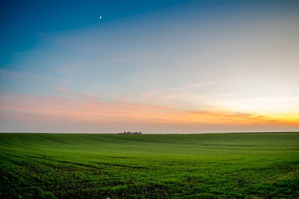 Manzara / günbatımı, Sırbistan peyzaj