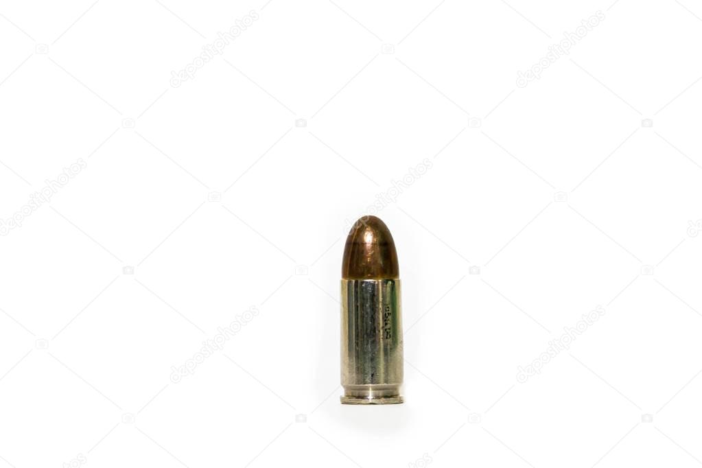 9 mm pistol bullet 