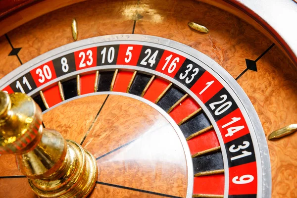 Roulette-Casino-Rad Stockbild