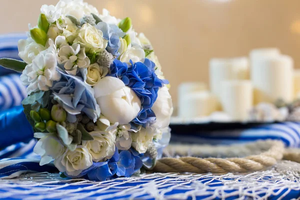 Decorazione bouquet da sposa — Foto Stock