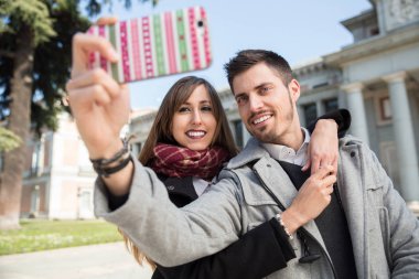 Çift alarak selfie, prado Müzesi madrid