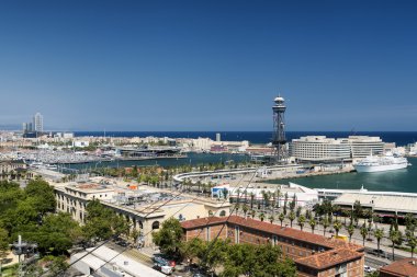Barcelona (İspanya): Montjuic görünümünden