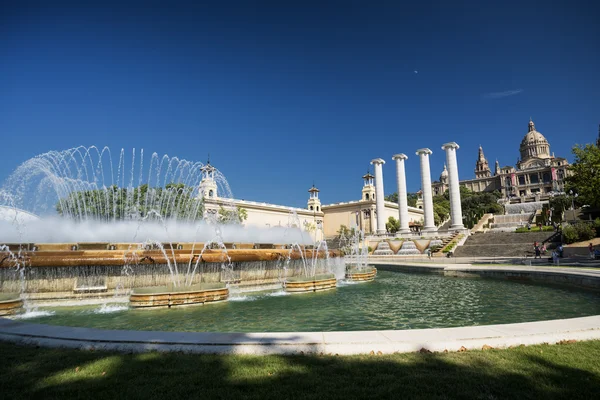 Barcelona (España): Montjuic — Foto de Stock