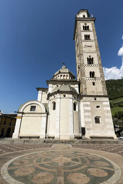 Madonna di Tirano (Sondrio), historic sanctuary — Stock Photo, Image