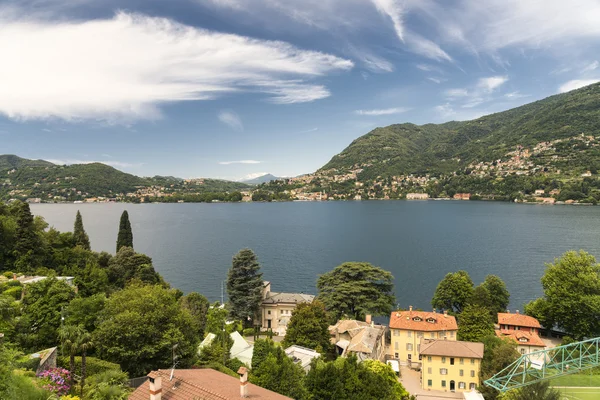 Lago di Como a Blevio — Foto Stock