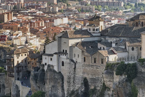 Cuenca (Espanha), casas colgadas — Fotografia de Stock