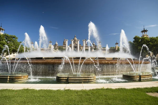 Barcelona (España): Montjuic — Foto de Stock