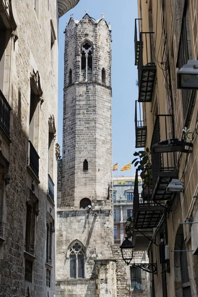 Barcelona (España): barrio gótico — Foto de Stock