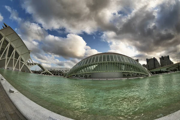 Valencia (Spagna), Città delle Arti e delle Scienze — Foto Stock