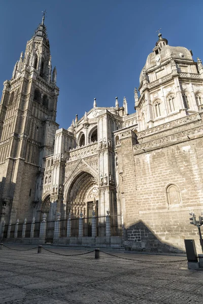 Toledo (Espanha): catedral gótica — Fotografia de Stock