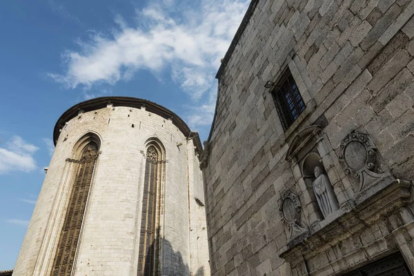 Girona (Catalunha, Espanha), Igreja de Sant Feliu — Fotografia de Stock