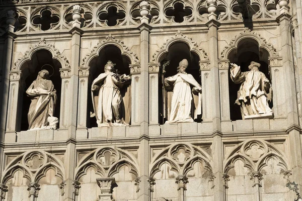 Toledo (Spania): gotisk katedral – stockfoto