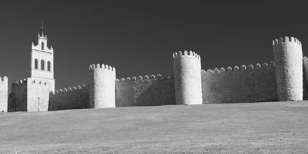 Avila (Castilla y Leon, Spain): walls — Φωτογραφία Αρχείου