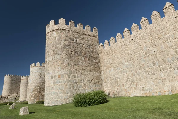 Avila (Castilla y Leon, Spain): walls — Stock fotografie