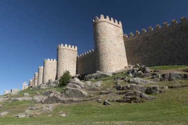 Avila (Castilla y Leon, Spain): walls
