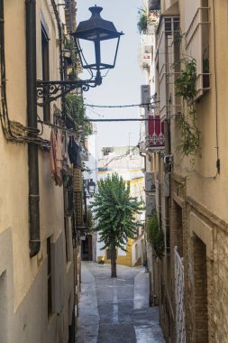 Jaen (Endülüs, İspanya): eski sokak