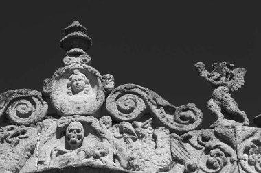 Avila (Castilla y Leon, İspanya): katedral detay
