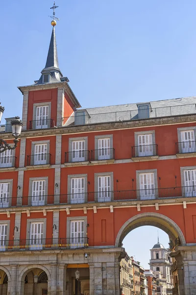 Madrid (Spain):  Plaza Mayor — 图库照片