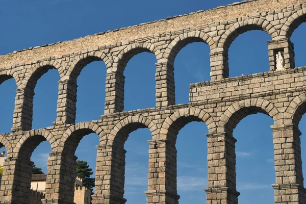 Segóvia (Espanha): aqueduto romano — Fotografia de Stock